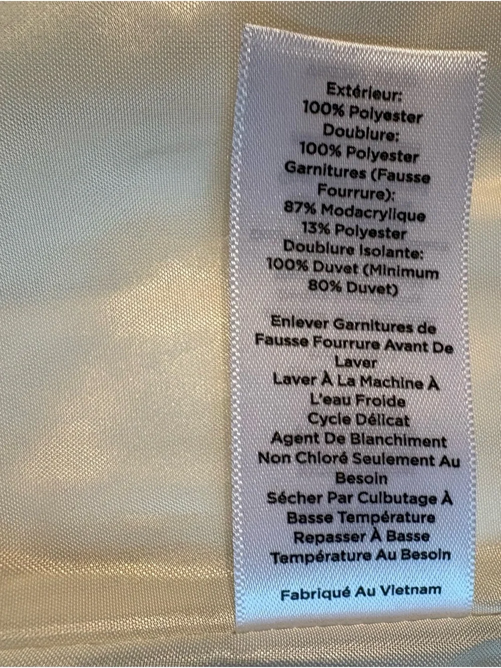 Talbots sleeveless quilted